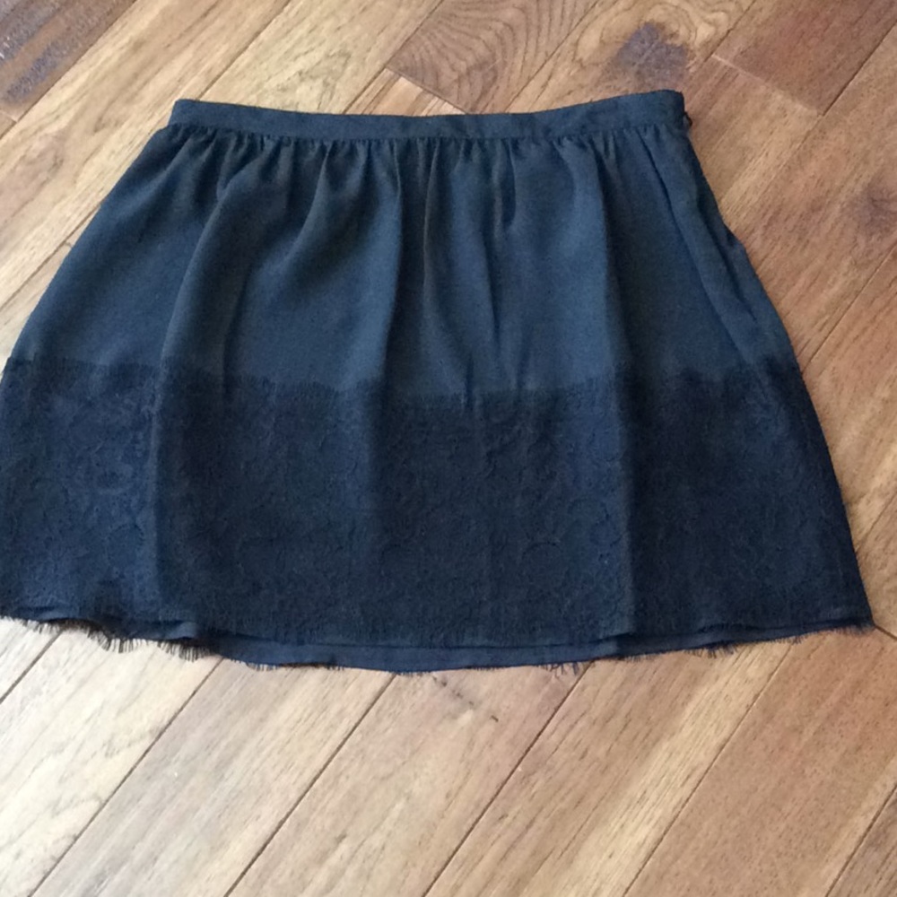 Black skirt